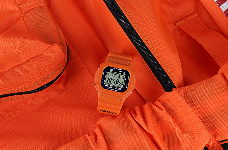 Представлены часы Casio G-Shock в фирменном оранжевом цвете НАСА