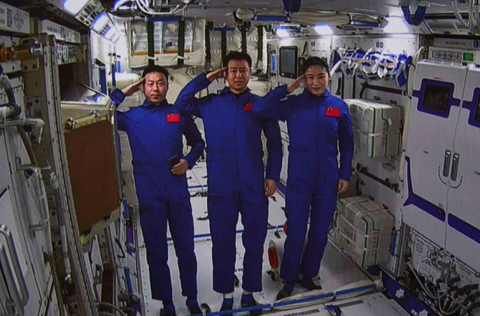 Wentian laboratory module docked with China's space station