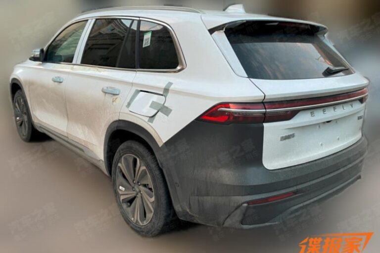The best version of Geely Monjaro is already being tested. First live plug-in hybrid