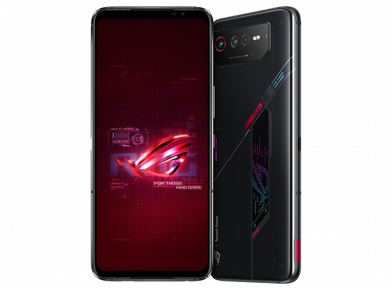 High-quality official images of the Asus ROG gaming smartphone in two colors have been published 