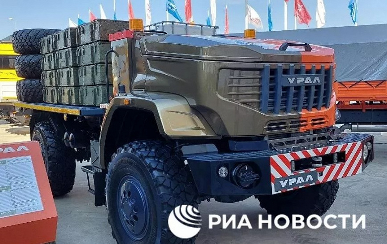 Представлен «Урал» без кабины. Беспилотник планируют использовать на передовой