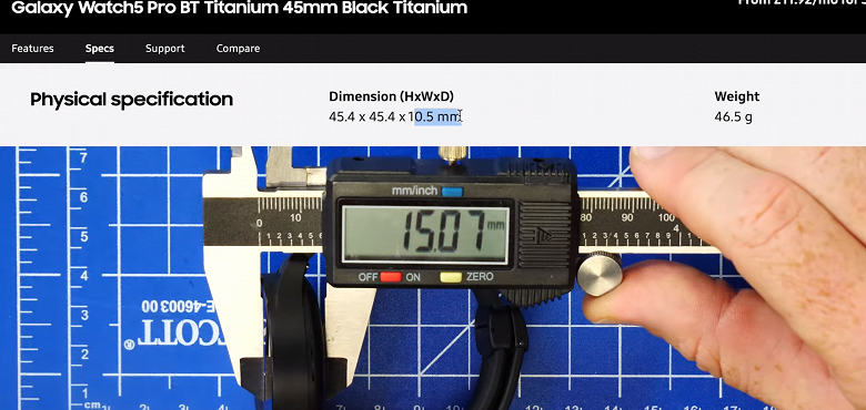 Samsung, Apple и почти все остальные производители умных часов врут? Компании занижают толщину своих часов Samsung, Apple и почти все остальные производители умных часов врут? Компании занижают толщину своих часов