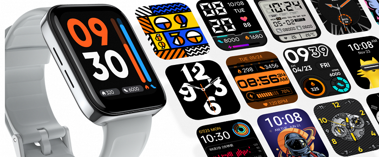 Дешёвые умные часы Realme Watch 3 с IP68, SpO2, голосовым звонками, 100 циферблатами и 110 режимами поступили в продажу