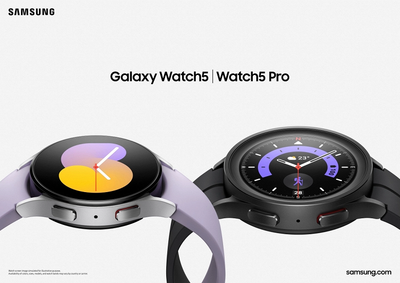 Титановый корпус, новый дизайн, AMOLED, Sp02, ЭКГ, IP68, 5 АТМ, GPS и NFC. Samsung представила Galaxy Watch 5 и Galaxy Watch 5 Pro
