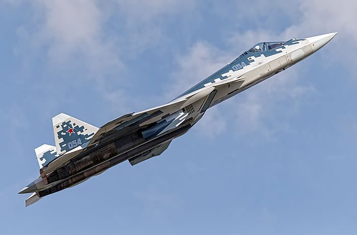 Истребитель пятого поколения Су-57 покажут на следующей неделе в Подмосковье в рамках форума «Армия-2022»