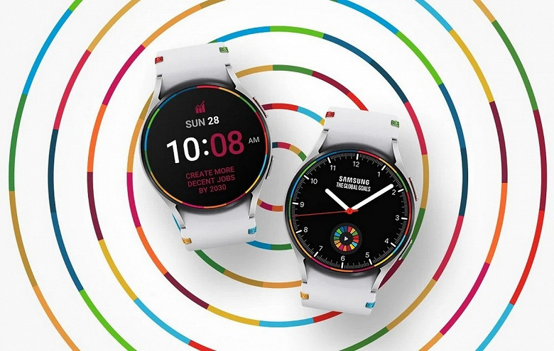Как выделиться, купив часы Samsung Galaxy Watch? Компания представила необычный ремешок Galaxy Watch Global Goals Band