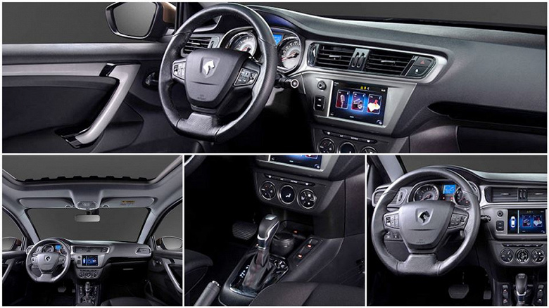 Так выглядит первый иранский автомобиль, который начнут продавать в России уже в текущем году. Изображения и характеристики Iran Khodro Tara, построенного на платформе Peugeot 301