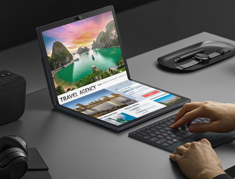 Ноутбук с гибким экраном Asus Zenbook 17 Fold OLED могут показать 31 августа
