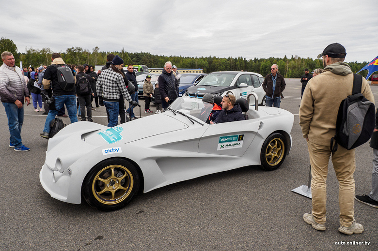 The first Belarusian sports electric car is presented