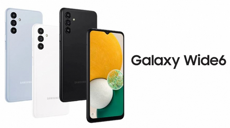 90 Гц, 50 Мп, 5000 мА·ч за 255 долларов. Представлен Samsung Galaxy Wide 6