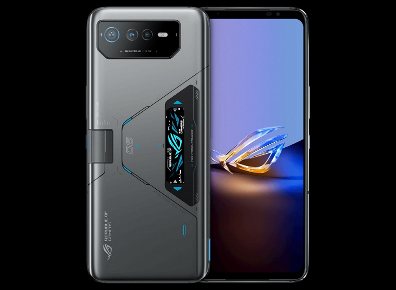 Das weltweit erste MediaTek Dimensity 9000+ Smartphone wird ohne Löcher im Bildschirm und mit einer klappbaren Rückwand präsentiert - Asus ROG 6 Dimensity Supreme Edition