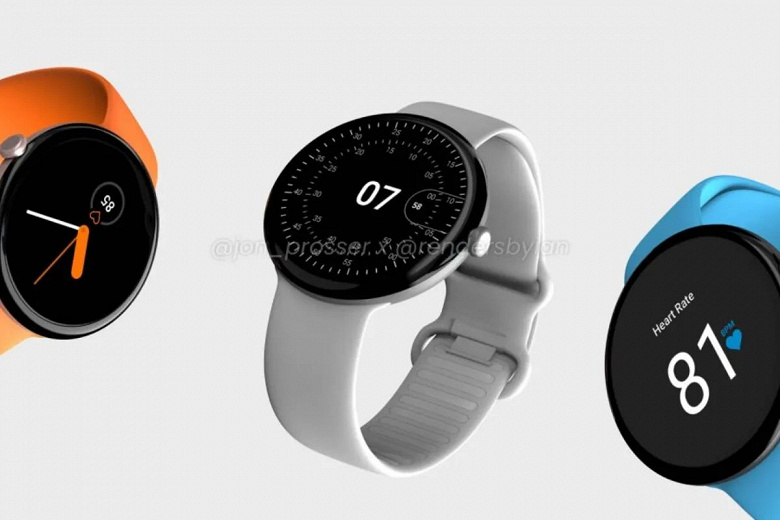 Drei Farben und eine alte Plattform für mindestens 250 US-Dollar: Neue Daten zu Google Pixel Watch-Smartwatches
