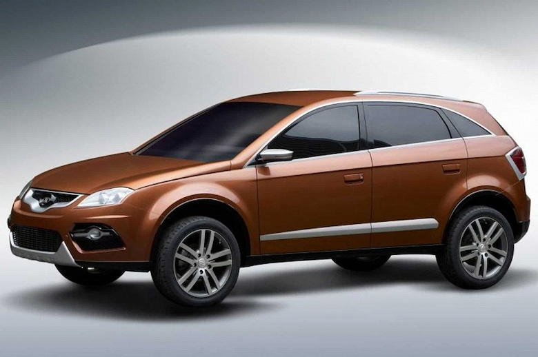This was the original Lada C-Cross crossover based on the Nissan Qashqai. The car could have come out 10 years ago