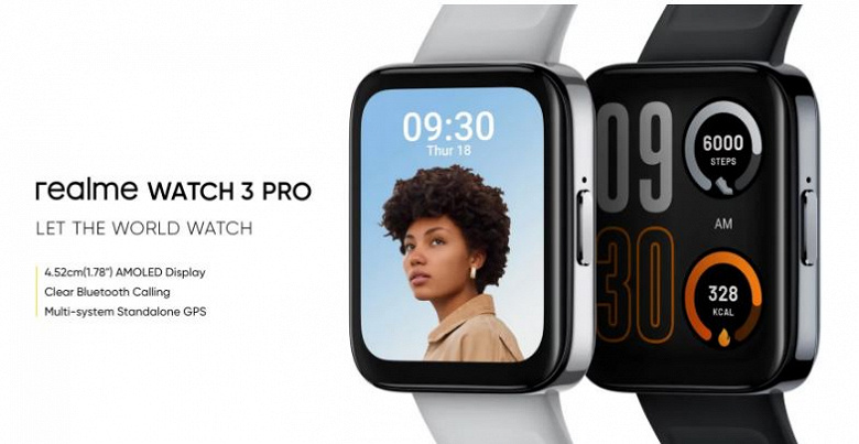 1,78-Zoll-AMOLED-Bildschirm, GPS-, Herzfrequenz- und SpO2-Sensoren, über 110 Sportmodi und 10 Tage Autonomie für 55 US-Dollar. Realme Watch 3 Pro Smartwatch vorgestellt