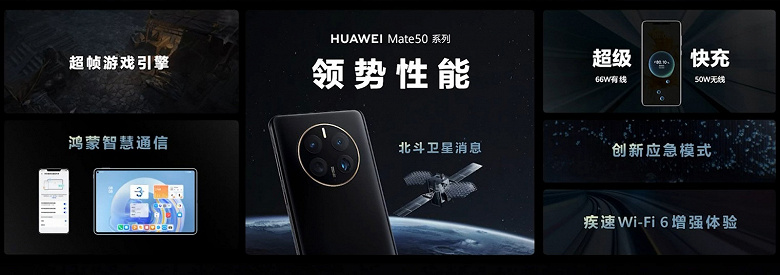 Этот телефон стоил двух лет ожидания. Представлен Huawei Mate 50 Pro с поддержкой спутниковой связи, улучшенной защитой IP68, передовой камерой XMAGE, сверхпрочным стеклом Kunlun и Snapdrgon 8 Plus Gen 1