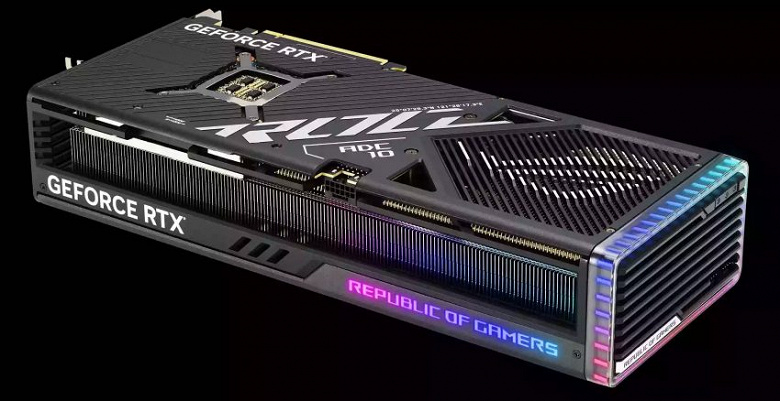 These are the new realities of the market for top-end video cards. Asus unveils giant GeForce RTX 40 ROG and TUF