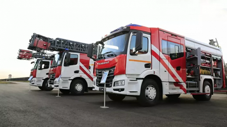 KamAZ-Feuerwehrfahrzeuge der neuen Generation vorgestellt