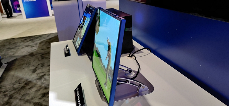 Представлен ПК с раздвижным экраном от Intel и Samsung
