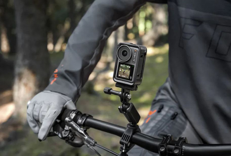 Video recording 4K 120 fps with stabilization and two touch screens. DJI Osmo Action 3 action camera unveiled