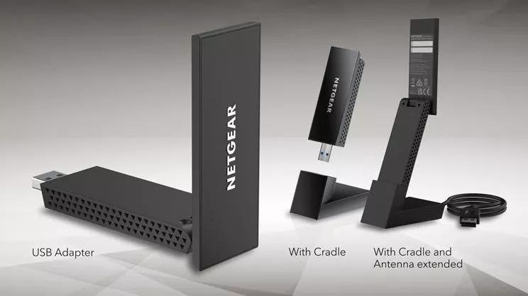 Nighthawk AXE3000 vorgestellt, erste Wi-Fi 6E Wireless USB-Karte