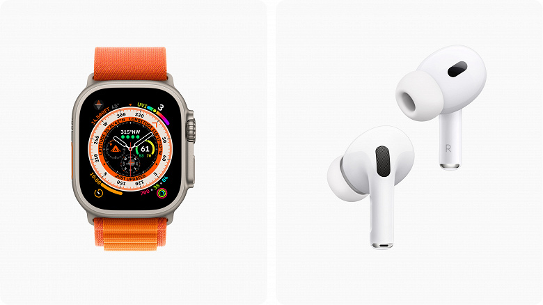 Apple Watch Ultra и AirPods Pro 2 поступили в продажу