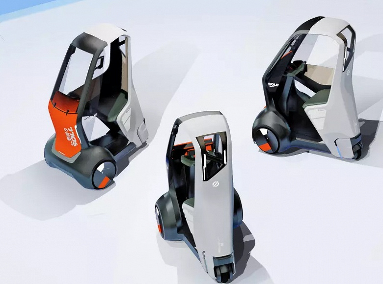 Renault introduced a miniature concept car Mobilize Solo