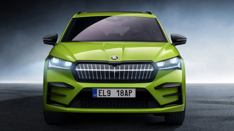 300 hp, four-wheel drive and 500 km on a single charge. Skoda Enyaq RS iV presented - the brand's most powerful electric car