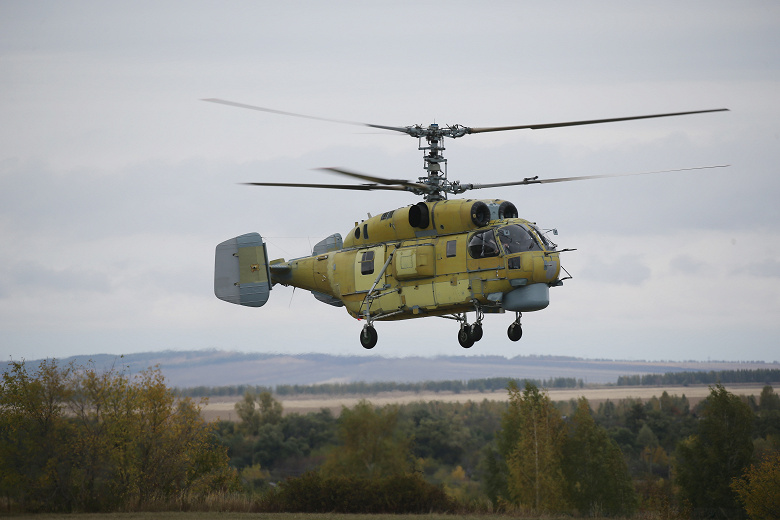 Модернизированный вертолёт Ка-32А11ВС Ростеха, оснащенный  турбовальными двигателями ВК-2500ПС-02, совершил свой первый полёт