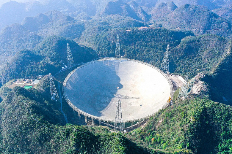 Китайский телескоп FAST обнаружил самое большое газообразное облако во Вселенной