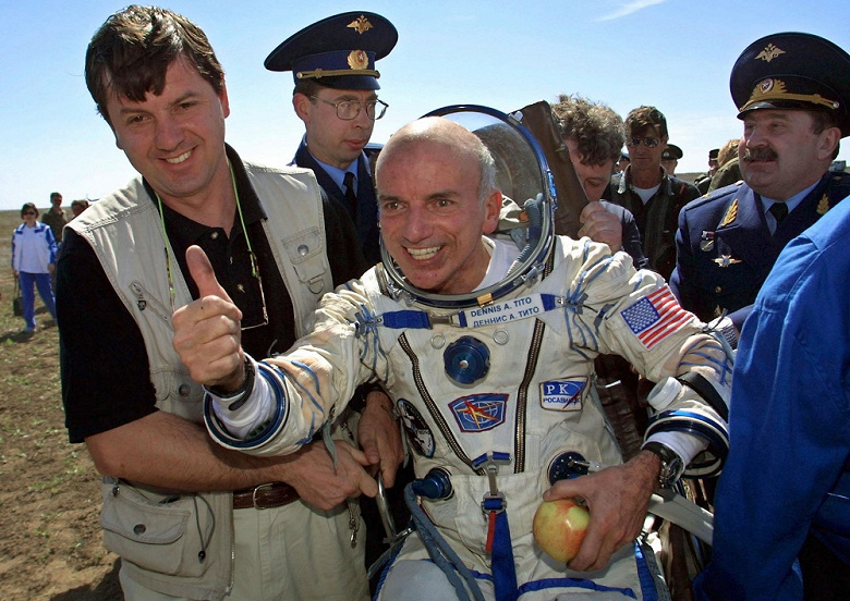 Первый космический турист Деннис Тито совершит полёт вокруг Луны