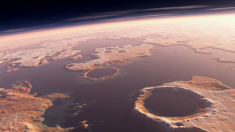 У учёных появились топографические свидетельства существования подледных озер на Марсе