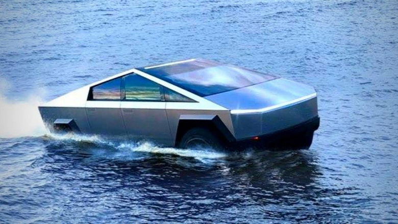 У Tesla Cybertruck просто не будет конкурентов: на нём можно будет «пересекать реки, озера и даже выходить в моря»