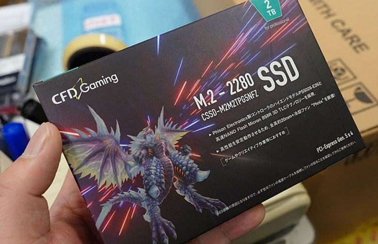 Первый пользовательский SSD с поддержкой PCIe 5.0 и скоростью чтения 10 ГБ/с поступил в продажу в Японии