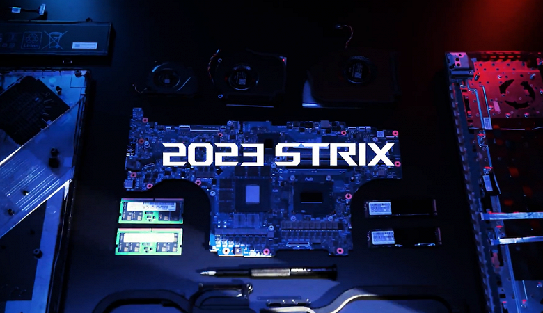Intel Core HX 13-го поколения и Nvidia RTX 4090 в ноутбуке. Новый Asus ROG Gunslinger представят 4 января
