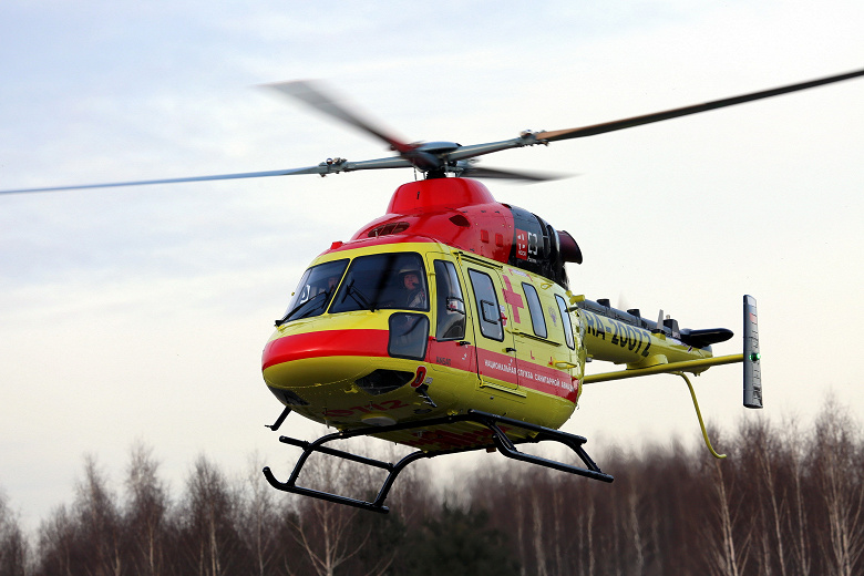 Ростех передал ещё четыре вертолёта «Ансат» Службе санитарной авиации