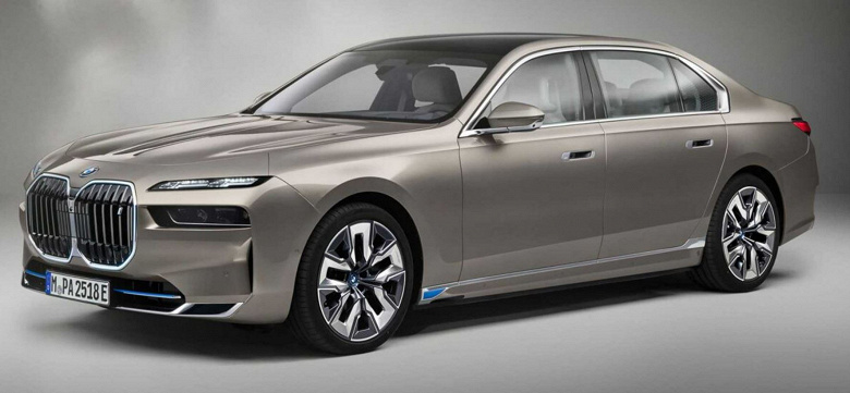 BMW запатентовала в России новый флагманский седан BMW 7-Series