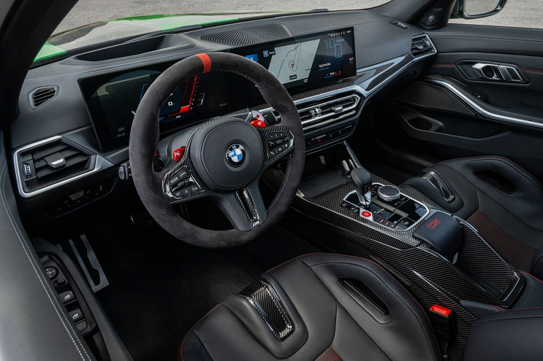 Самый мощный BMW 3-й серии, который разгоняется выше 300 км/ч. Представлен BMW M3 CS 2024