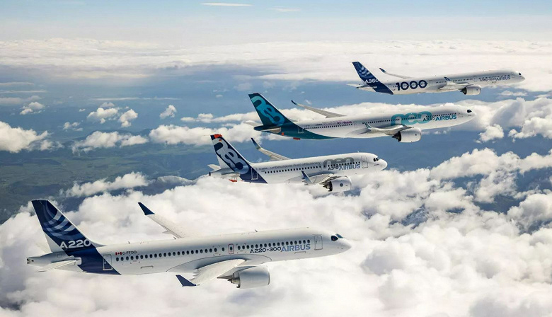 В 2022 году Airbus построила 661 самолёт. Компания не смогла выполнить план по выпуску авиалайнеров