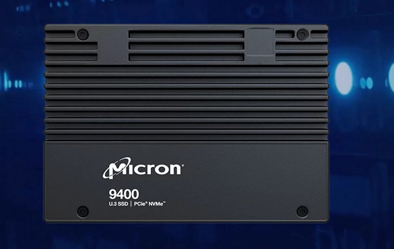 Представлена линейка Micron 9400 SSD — это SSD объёмом свыше 30 ТБ