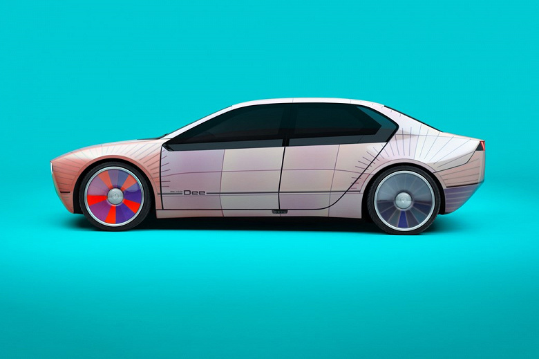 BMW i Vision DEE может менять цвет кузова — всё благодаря электронной плёнке E Ink Prism 3