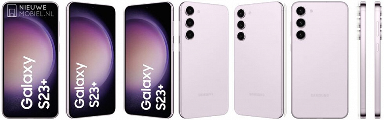 Galaxy S23 Ultra и Galaxy S23 Plus со всех сторон и во всех цветах показали на новых рендерах