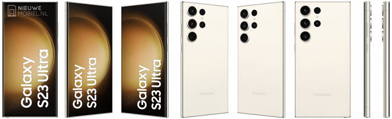 Galaxy S23 Ultra и Galaxy S23 Plus со всех сторон и во всех цветах показали на новых рендерах