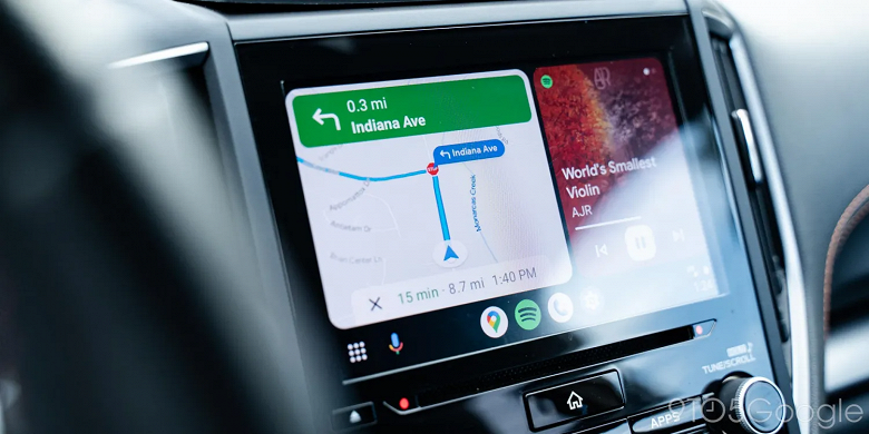 В Android Auto появился странная проблема с GPS