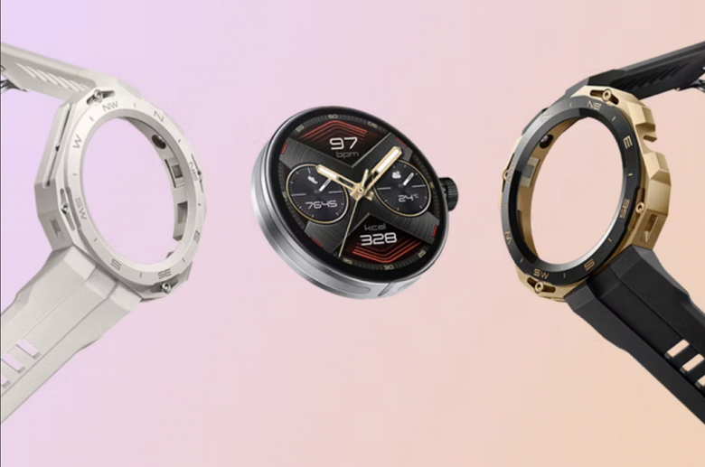 Нестандартные умные часы со сменными корпусами. Представлена глобальная версия Huawei Watch GT Cyber