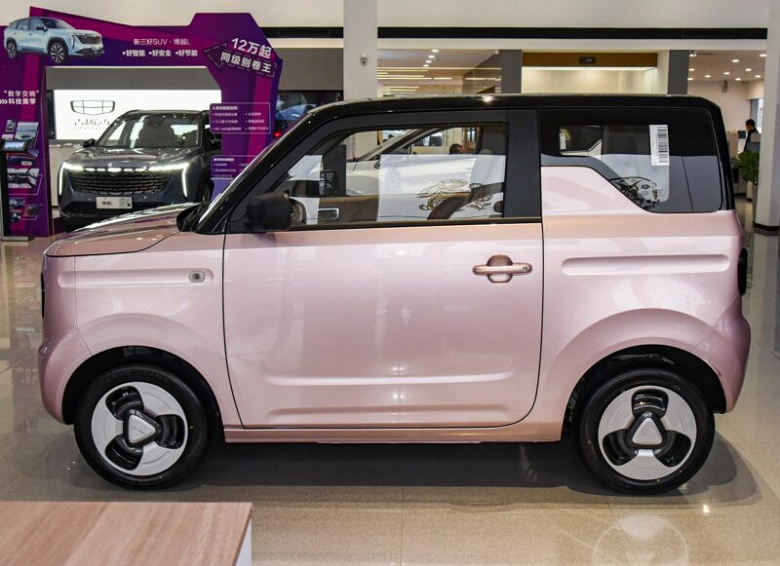 Современный электромобиль дешевле 6000 долларов. Представлен Geely Panda mini