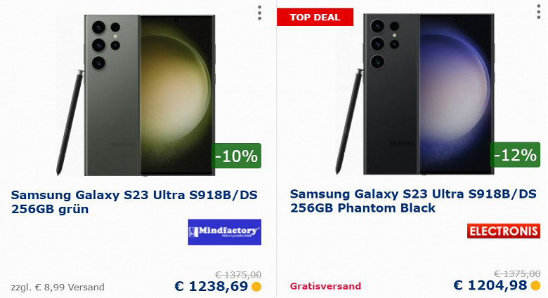 Флагманы Samsung Galaxy S23 только-только поступили в продажу, но уже принялись дешеветь