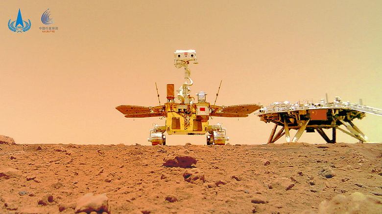 Межпланетная станция NASA: первый китайский марсоход неподвижен уже несколько месяцев на поверхности Красной планеты