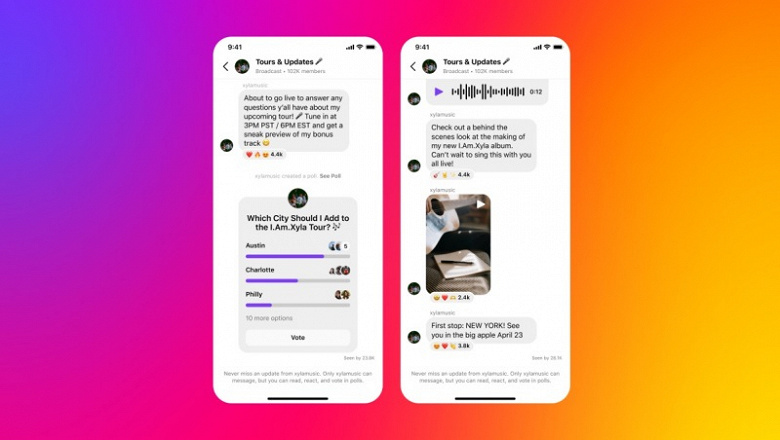 Марк Цукерберг сообщил о возможности создания каналов в Instagram* по аналогии с Telegram