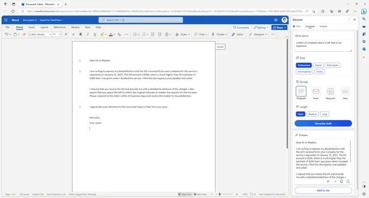 Microsoft will soon showcase the new Prometheus AI in Word, PowerPoint and Outlook