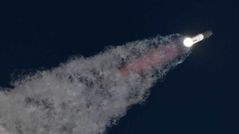 Как это было: второй запуск самой большой в мире ракеты SpaceX Starship на потрясающих фотографиях и видео - от старта до взрыва 